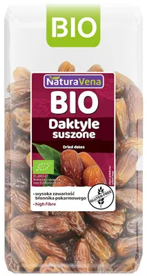 DAKTYLE SUSZONE BEZGLUTENOWE BIO 400 g - NATURAVENA