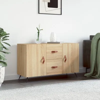 Produktbild von The Living Store Sideboard Sonoma-Eiche 100x36x60 cm Holzwerkstoff