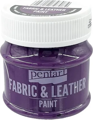 Image de PENTART - peinture pour textile et cuir - violet 50 ml