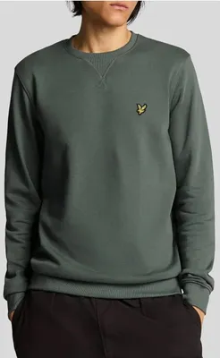 Immagine prodotto di Lyle & Scott - Maglia girocollo in cotone verde