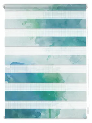 Produktbild von Lichtblick Doppelrollo blickdicht ohne Bohren Klemmbar, Anschraubbar 90 cm x 150 cm (B x L)