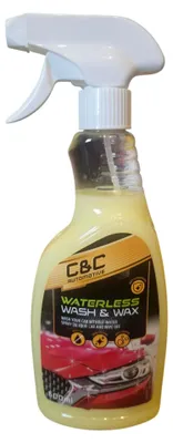 Produktbild von C&C Automotive Wash & Wax 500 ml – Autopflege zum Aufsprühen