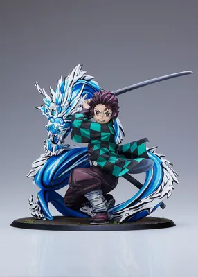 Zdjęcie produktu dla Demon Slayer: Kimetsu no Yaiba Statue 1/8 Tanjiro Kamado Total Concentration Paint Ver. 19 cm