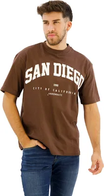 Immagine prodotto di Hinnominate Hmabw01913 t-shirt manica corta marrone M-L uomo marrone M-L