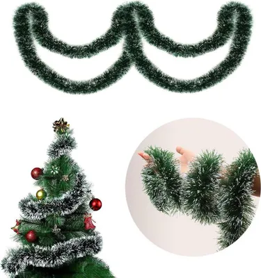 Produktbild von Weihnachtsgirlande 10m Weihnachtsbaum Deko Kränze Künstlich