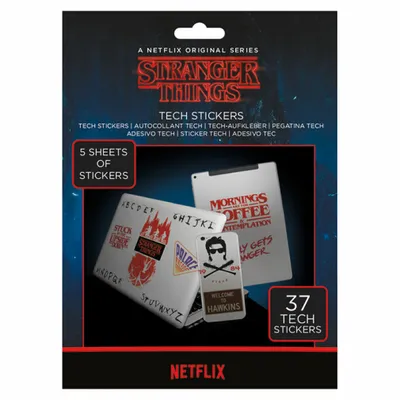 Obrázek produktu pro Samolepky Stranger Things, sada 37 ks