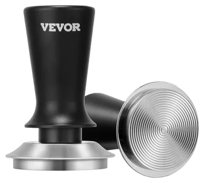 Produktbild von VEVOR Espresso Tamper 58mm, Federbelasteter Kaffeetampfer, 30 lbs Tamper-Werkzeug Espresso, Edelstahl-Tamper mit rutschfestem Griff