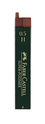 Produktbild von FABER-CASTELL Druckbleistift Minen Super Polymer 9065 S H 12 Minen 0,5 mm