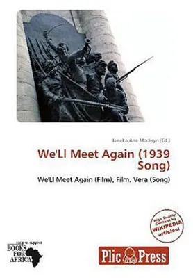 Produktbild von We'Ll Meet Again (1939 Song)