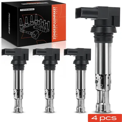 Zdjęcie produktu dla Frankberg 4x Cewka zapłonowa dla VW Passat Polo Touran Audi A1 A2 A3 AUDI