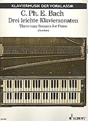 Produktbild von 3 leichte Sonaten : für Klavier