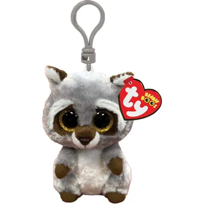 Produktbild von Ty Clip 8,5cm Schlüsselanhänger Oakie Waschbär