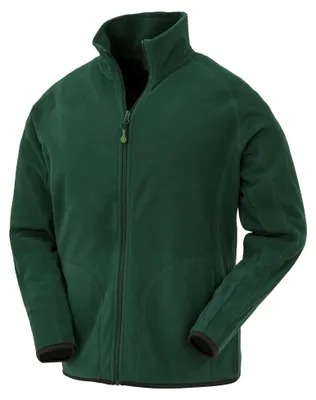 Produktbild von Result Genuine Recycled - Fleece-Jacke für Herren LT712 (M) (Tannengrün)