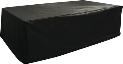 Image de Housse de protection pour salon de jardin - 121 x 114 x 77 cm - Noir