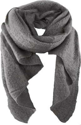 Produktbild von Niklarson Schal XXL Raute grau 220x60cm Damen Winterschal Plaid T6016