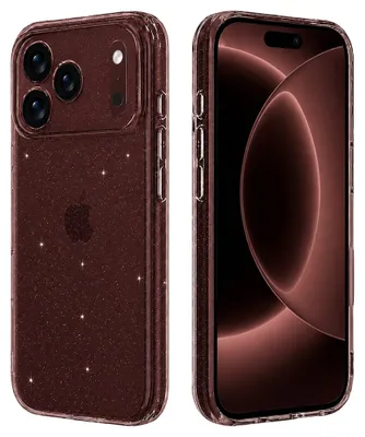 Produktbild von Techsuit - SparkleSkin Schutzhülle für iPhone 18 Pro Max / iPhone 17 Pro Max - transparent