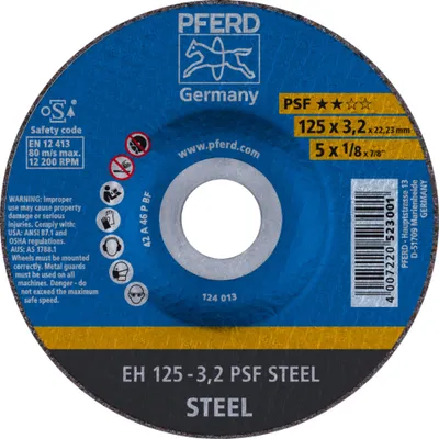 Produktbild von PFERD 61720226, 12,5 cm, 2,22 cm, 3,2 mm, 12200 RPM, 25 Stück(e)