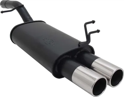 Zdjęcie produktu dla Sportowy układ wydechowy Novus do Forda Fiesta MK6 JH / JD 2x76mm tłumik tylny z ABE