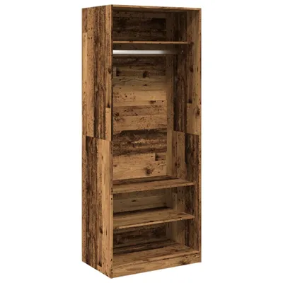 Immagine prodotto di vidaXL Armadio in legno vecchio 80x50x200 cm Materiale a base di legno