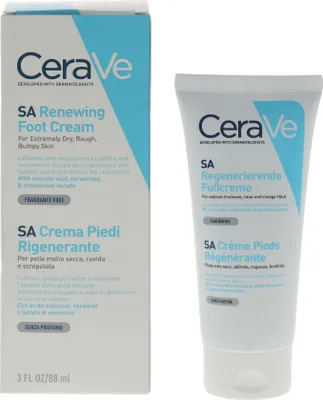 Produktbild von CeraVe 3337875597296, 88 ml, Exfoliation, Weichmachend, Glättend, Feuchtigkeitsspendend, Röhre, 1 Stück(e), AQUA/WATER, GLYCERIN, PARAFFINUM LIQUIDUM/MINERAL OIL, GLYCERYL STEARATE SE, CETEARYL ALCOHOL,...