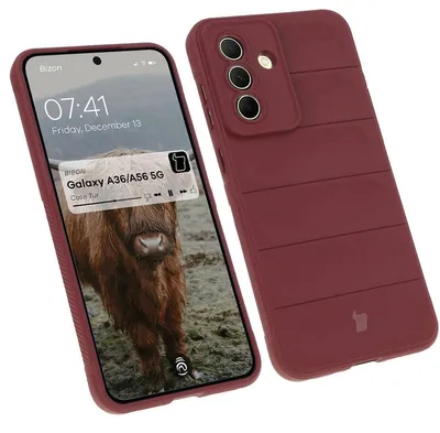Obrázek produktu pro Ochranné pouzdro Bizon Case Tur pro Samsung Galaxy A36 5G / A56 5G, tmavě fialové