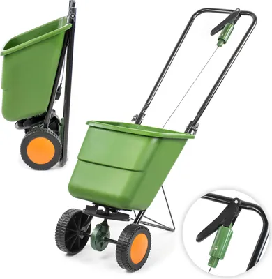Zdjęcie produktu dla Gogarden -  ogrodowy siewnik ręczny do trawy do wysiewu nasion warzyw nawozu i soli cm119