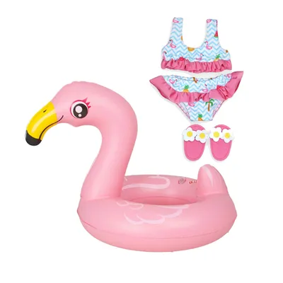 Image de Ensemble de natation pour poupées Flamingo, 35-45 cm