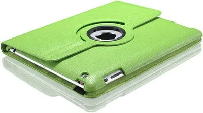 Produktbild von Tasche für Apple iPad Smart Case Schutz Hülle Etui Tasche Bumper Flip Cover 360° Apple iPad mini 1/ 2 / 3 Grün