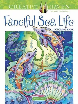 Obrázek produktu pro Creative Haven Fanciful Sea Life Coloring Book