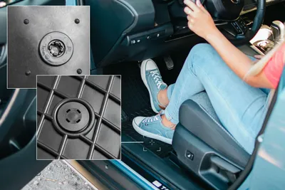 Immagine prodotto di Tappetini anteriori in gomma neri per Fiat Panda III 2012-