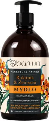 Obrázok produktu pre Hydratačné tekuté mydlo Nature's Recipe Rakytník rešetliakový + ženšen 480ml