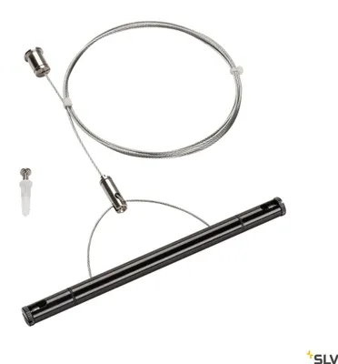 Produktbild von SLV 1002697 TENSEO Drahtseilabhängung schwarz