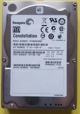 Produktbild von Seagate ST9500530NS 500GB SATA 2,5"