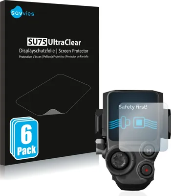 Produktbild von 6x Für DJI RS 3 / 4 Schutzfolie Savvies Displayschutz Display Schutz Folie Klar Transparent