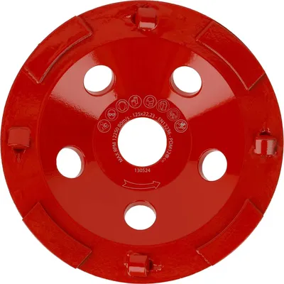 Produktbild von PRODIAMANT Diamant Schleiftopf PKD 125mm mit Stützsegmenten für Beschichtungen,