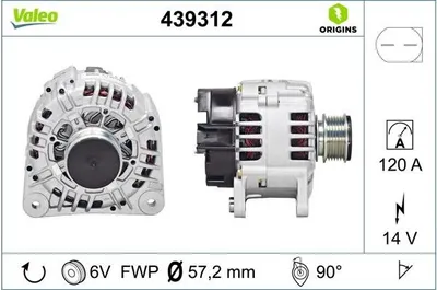 Zdjęcie produktu dla Alternator Vw Golf/Passat/A4