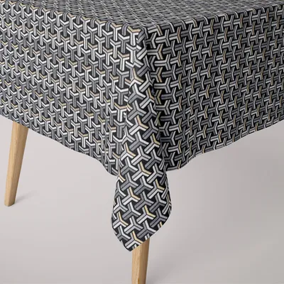 Produktbild von Tischdecke Jacquard grafisch T eckig div. Größen Größe 130x220cm