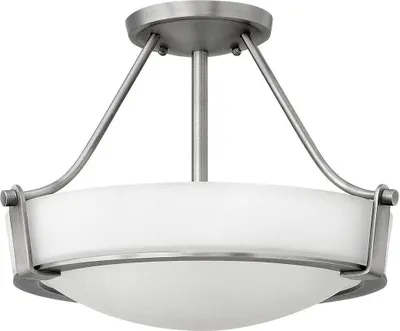 Produktbild von Elstead Hathaway Deckenleuchte E27 3-fach Antikes Nickel