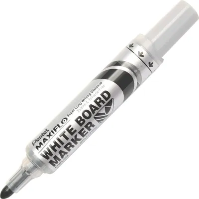Image de Crayon feutre Pentel Maxiflo noir (12 pièces)