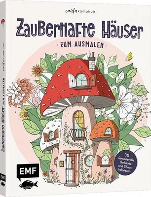 Immagine prodotto di Zauberhafte Häuser zum Ausmalen