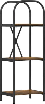 Produktbild von vidaXL Bücherregal Geräucherte Eiche 40 x 30 x 109 cm Holzwerkstoff