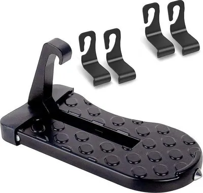 Produktbild von Autopedal für SUV/RV, 4 Kunststoffhaken, schwarz, Sicherheitshebel