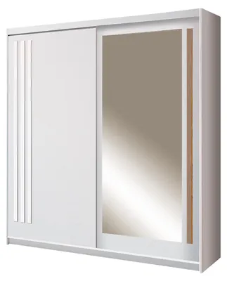 Produktbild von EFFECT Schwebetürenschrank 200 cm mit Spiegel, Andersen/Lancelot