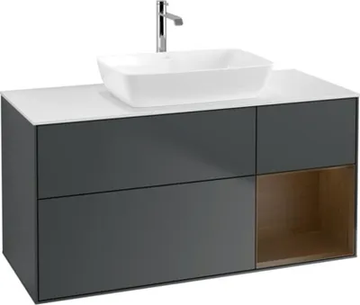 Produktbild von Villeroy & Boch F831GNHG Waschbeckenunterschrank Finion F83