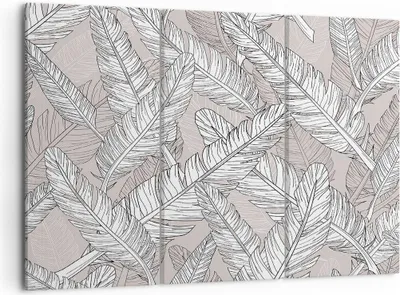 Produktbild von Bild auf Leinwand - Leinwandbild - Feder Grafiken - 105x70cm - Wand Bild - Wanddeko - Wandbilder - Leinwanddruck - Bilder - Kunstdruck - Wanddekoration - Leinwand bilder - Wandkunst - CE105x70-3560