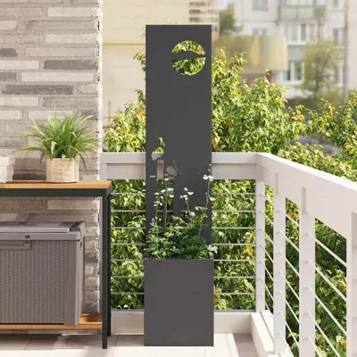 Productafbeelding van Maison Exclusive - Zwarte privacy-schermdoek voor de tuin, 32 x 32 x 150 cm