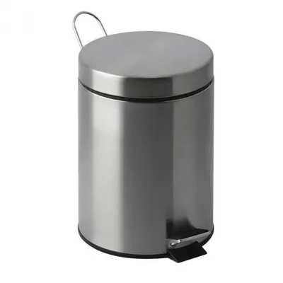 Produktbild von Tritt-Mülleimer 5 Liter - Edelstahl