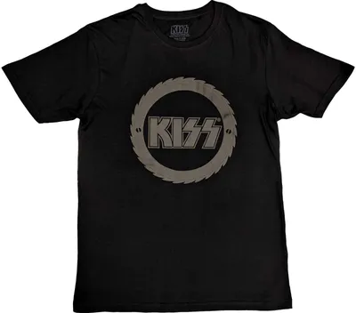 Produktbild von Kiss - T-Shirt Logo für Herren/Damen Uni RO2793 (S) (Schwarz)