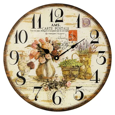 Produktbild von AMS Quarz-Wanduhr, Quarzwerk, D40x3cm, 9466