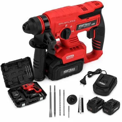 Immagine prodotto di Martello avvitatore a batteria da 21V e 3J, senza spazzole | Kraft&Dele